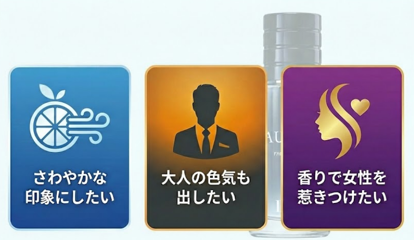 ディオールソバージュと相性がいい男性の特徴