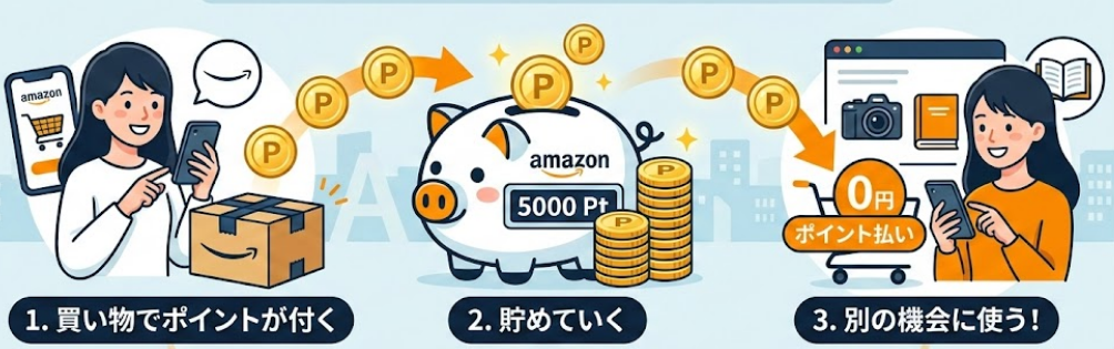 Amazonのポイントについて