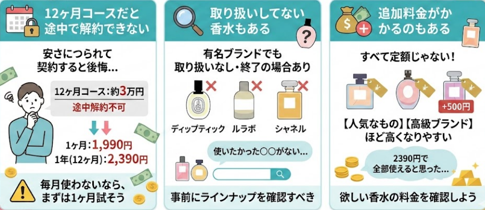 後悔する前に!カラリアでよくある失敗パターン